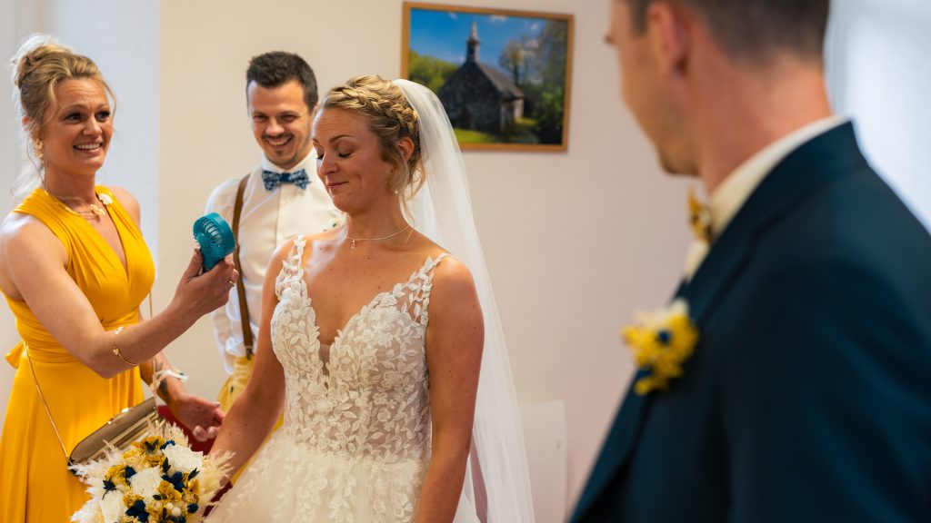 Trajet et arrivée au Manoir Morgan — mariage au Manoir Morgan à Taupont, photo 7