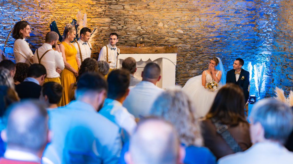 Cérémonie laïque — mariage au Manoir Morgan à Taupont, photo 15