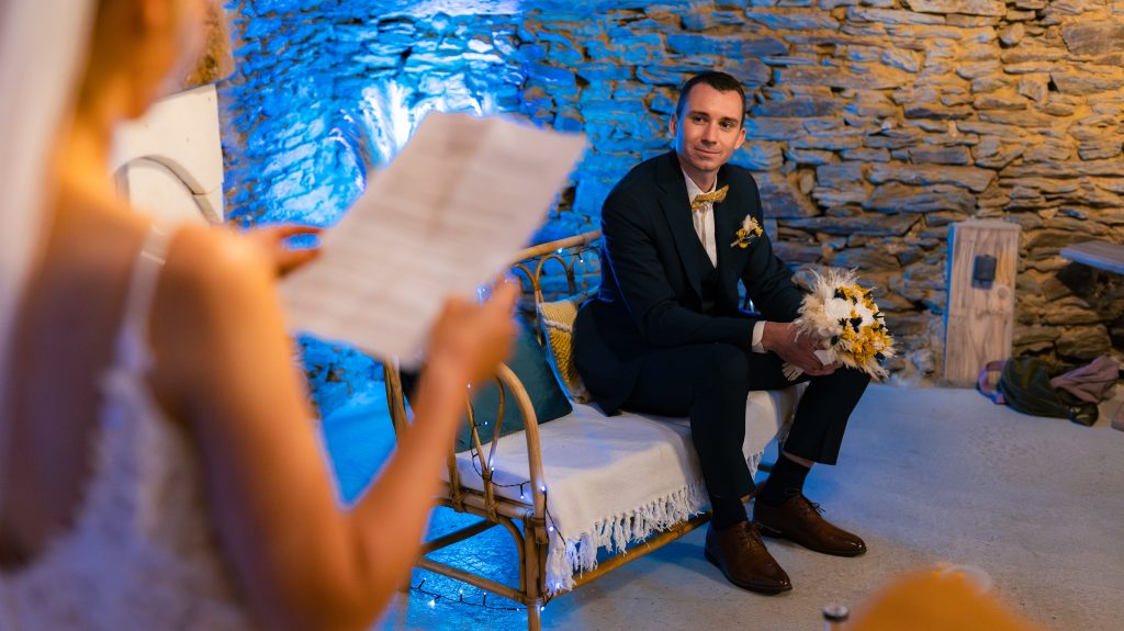 Cérémonie laïque — mariage au Manoir Morgan à Taupont, photo 16
