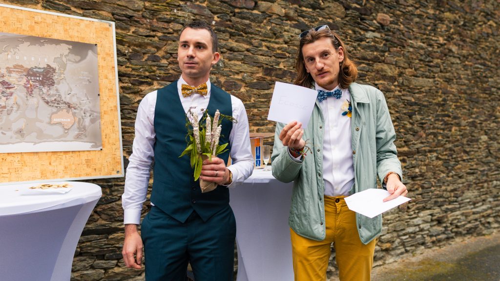 Vin d'honneur et cocktail — mariage au Manoir Morgan à Taupont, photo 11