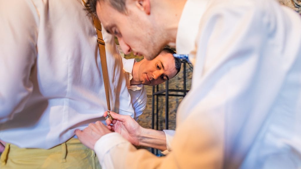 Préparatifs du marié — mariage au Manoir Morgan à Taupont, photo 8