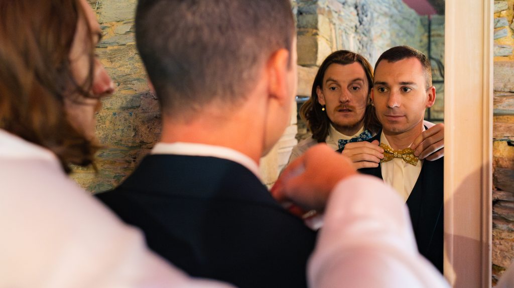 Préparatifs du marié — mariage au Manoir Morgan à Taupont, photo 10